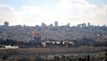 view from the Mount of Olives