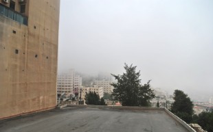 Ramallah morning fog